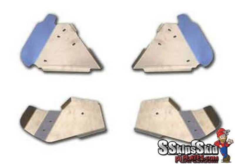 2012-2020 Can-Am Outlander 1000/ DPS Ricochet 4-Piece Front & Rear A-Arm & CV boot Guard Set ATV Skid Plates