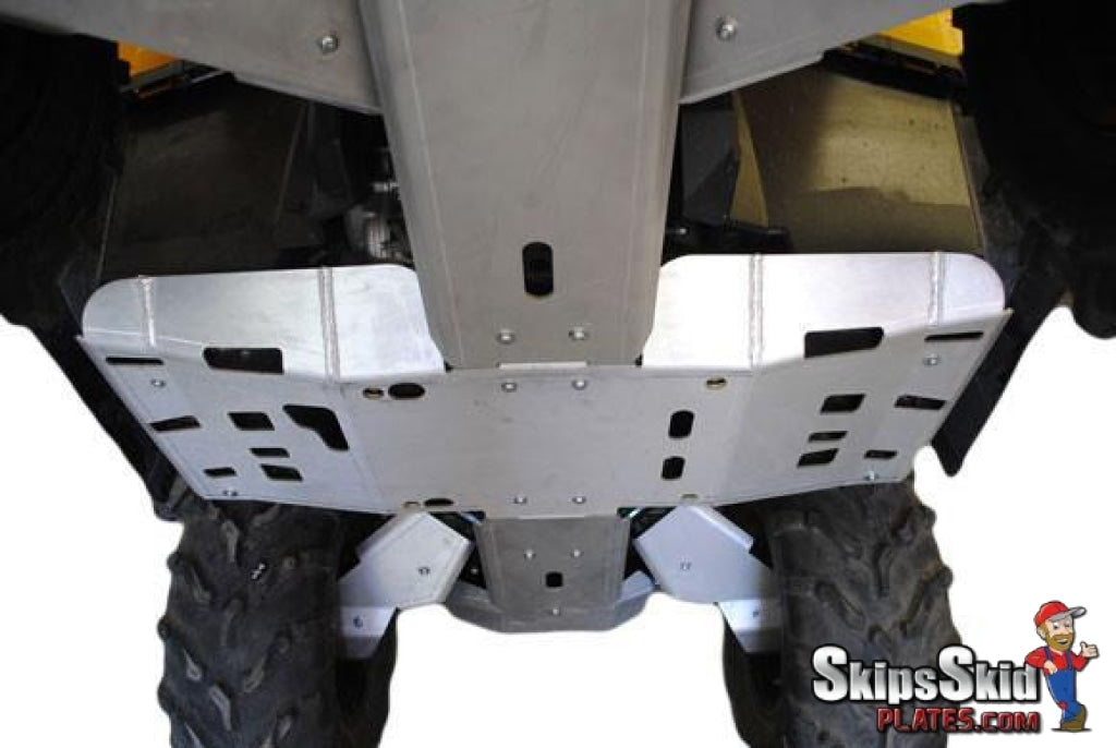 2017 Can-Am Outlander 570 MAX/DPS Ricochet 8-Piece Complete Aluminum Skid Plate Set ATV Skid Plates