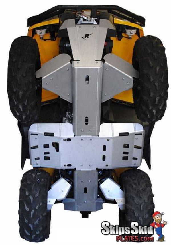 Can-Am Outlander 850 X-MR Ricochet 8-Piece Complete Aluminum Skid Plate Set ATV Skid Plates