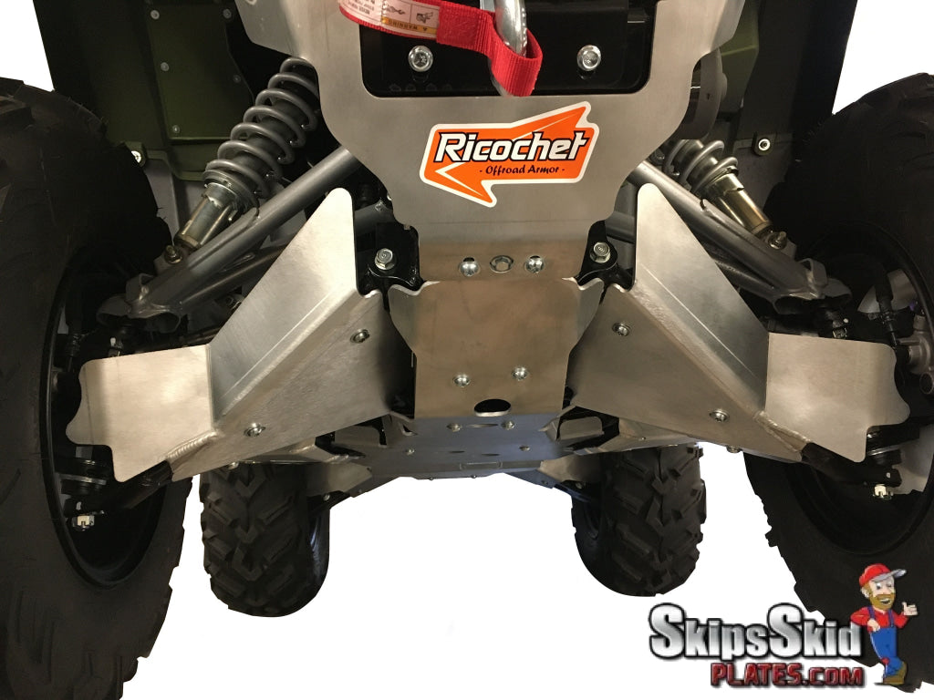 Honda FourTrax Rubicon (I.R.S) Ricochet 4-Piece A-Arm/CV Boot Guard Set ATV Skid Plates