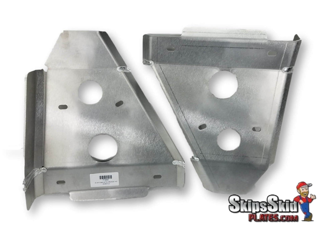 KTM 450/525 XC & 450/505 SX Ricochet 2-Piece A-Arm Guard Set ATV Skid Plates