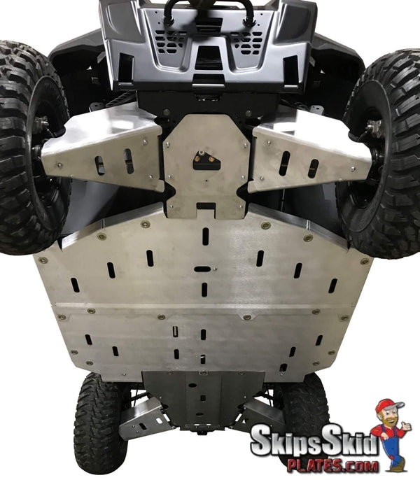 Polaris Ranger 1000 (not XP Model) Ricochet 10-Piece Complete Aluminum Skid Plate Set UTV Skid Plates