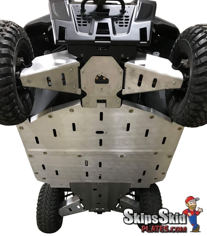 Polaris Ranger 1000 (not XP Model) Ricochet 10-Piece Complete Aluminum Skid Plate Set UTV Skid Plates