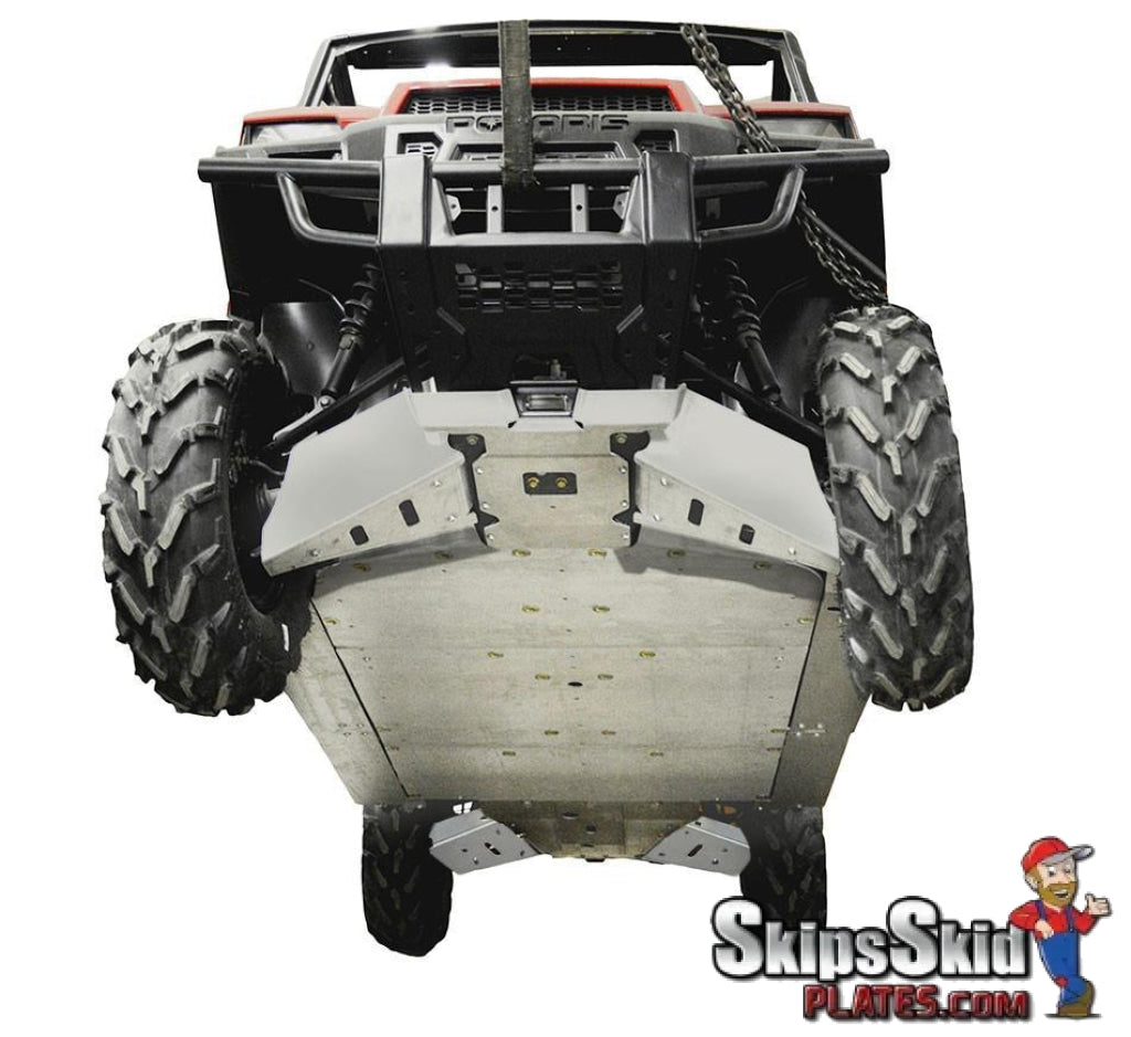 Polaris Ranger Crew 900-5 Ricochet 13-Piece Complete Aluminum Skid Plate Set UTV Skid Plates