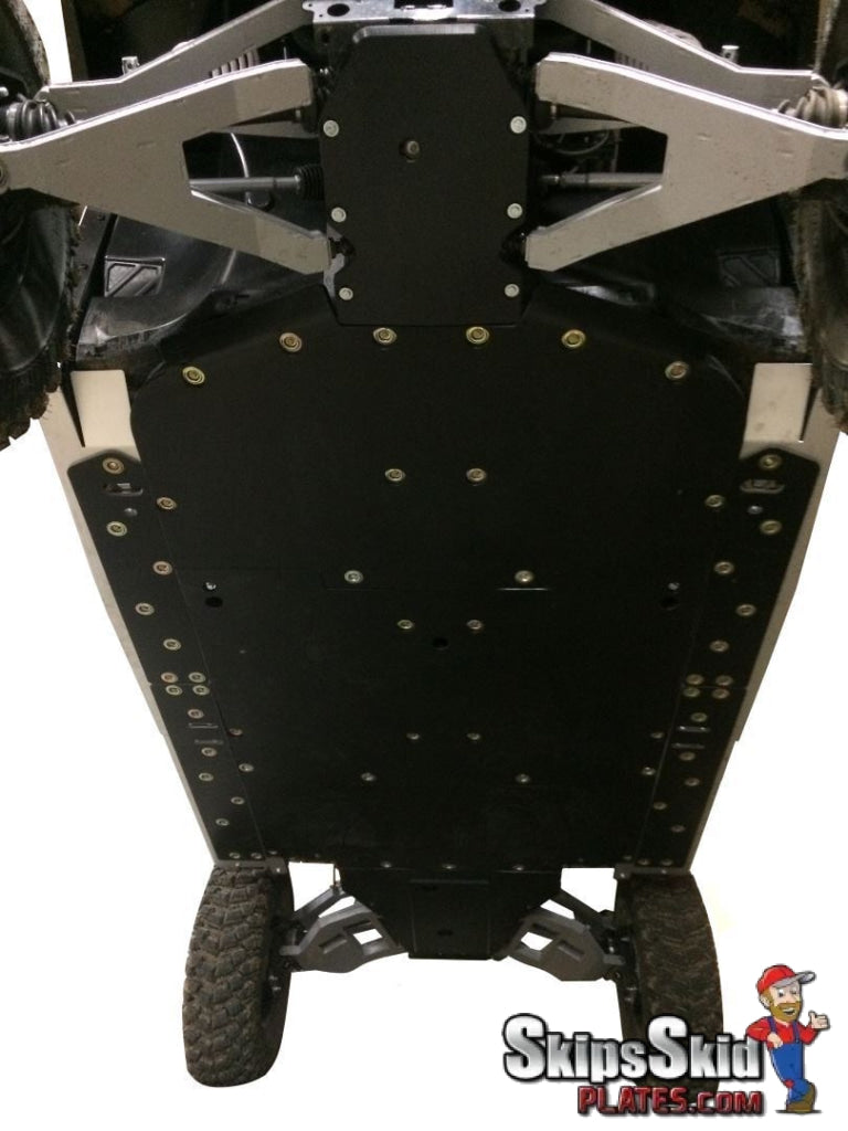 Polaris Ranger Crew 900-5 Ricochet 13-Piece Complete Aluminum Skid Plate Set UTV Skid Plates