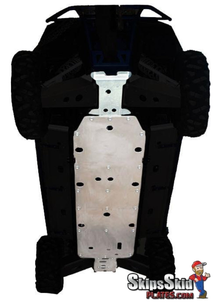 Polaris RZR-4 800 Ricochet 4-Piece Full Frame Skid Plate Set UTV Skid Plates