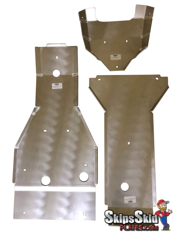 Suzuki King Quad 750 (also 450/500/700) Ricochet 3-Piece Full Frame Skid Plate Set ATV Skid Plates