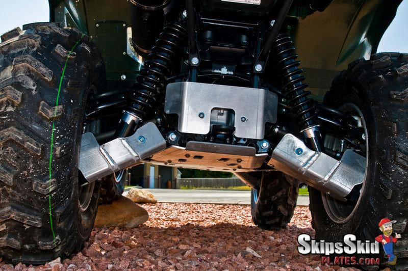 Yamaha Kodiak 700 Ricochet 10-Piece Complete Aluminum Skid Plate Set UTV Skid Plates