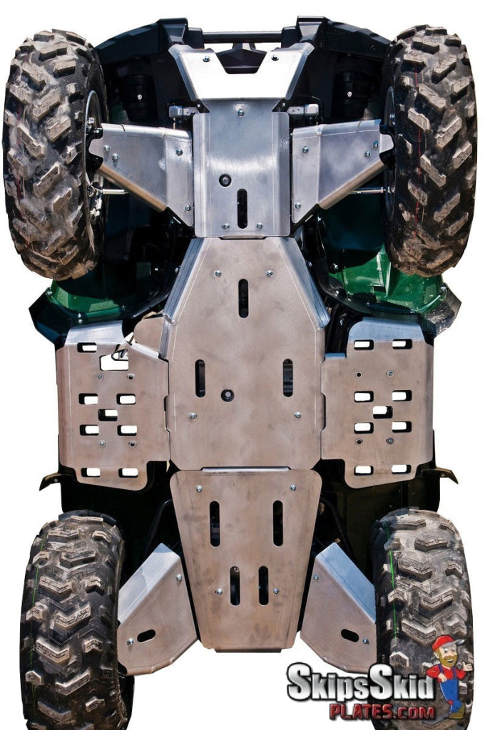 Yamaha Kodiak 700 Ricochet 10-Piece Complete Aluminum Skid Plate Set UTV Skid Plates