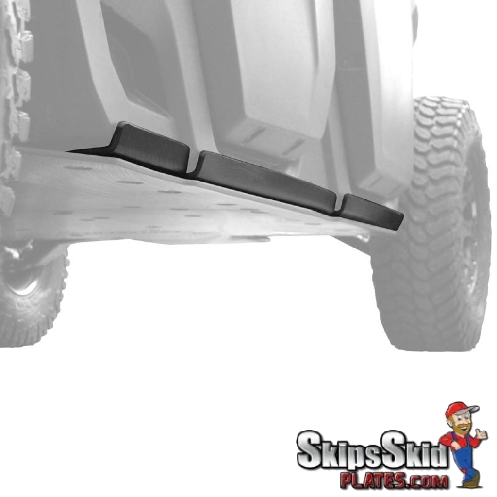 Factory UTV Can-Am Defender Max Three Eighths UHMW Rock Sliders UTV Skid Plates