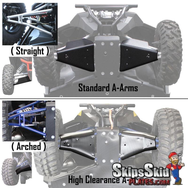 Polaris General UHMW A-Arm Guards UTV Skid Plates