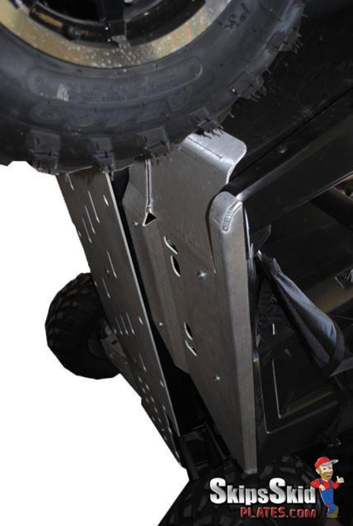 Polaris Ranger 570 (Mid-Size) Ricochet 9-Piece Complete Aluminum Skid Plate Set  UTV Skid Plates