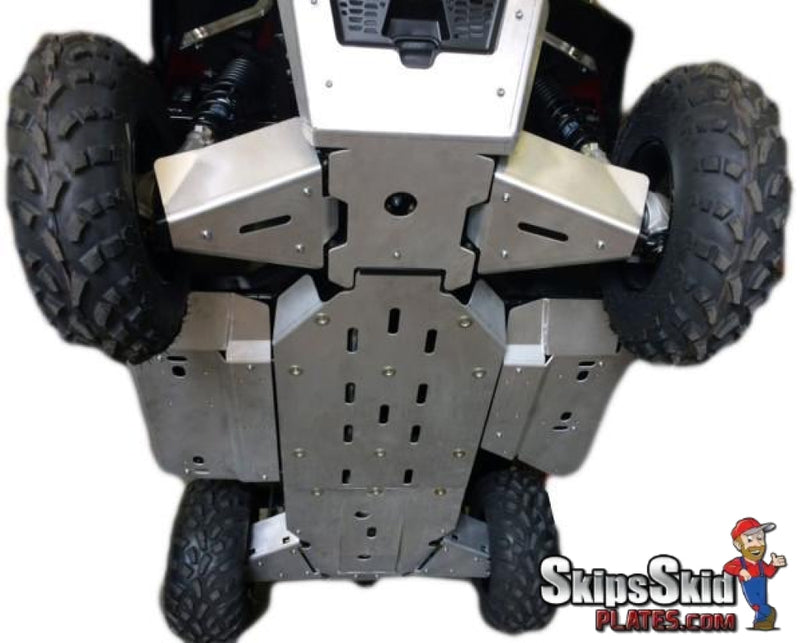 Polaris Ranger 570 (Mid-Size) Ricochet 9-Piece Complete Aluminum Skid Plate Set  UTV Skid Plates