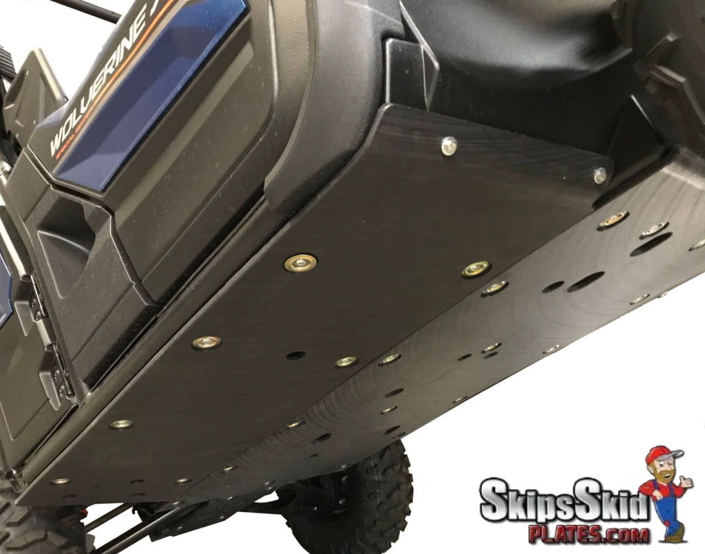 Yamaha Wolverine X4 Ricochet 9-Piece Complete Aluminum Skid Plate Set UTV Skid Plates