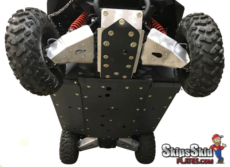 Yamaha Wolverine X4 Ricochet 9-Piece Complete Aluminum Skid Plate Set UTV Skid Plates